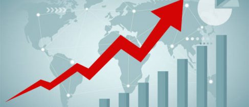Financial growth chart. Gross Domestic Product